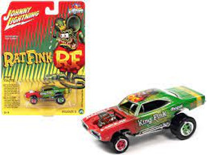 Johnny Lightning #JLPC008 1/64 1970 Dodge Super Bee-Rat Fink