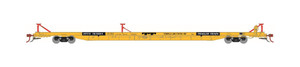 Athearn Genesis # ATHG69599 HO F89-F TOFC Flat Car, RTTX Yellow #151894