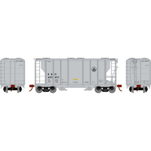 Athearn # ATH63807 HO PS-2 2600 Covered Hopper, B&O #600401 Athearn # ATH63807 HO PS-2 2600 Covered Hopper, B&O #600401
