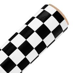 Ultracote #HANU935 1/2"Black/White Squares