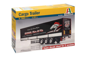 Italeri # 3885 1/24 Cargo Trailer Italeri # 3885 1/24 Cargo Trailer