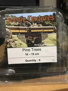 Scenic Textures #T4  Pine Trees(10-15cm) 6pces