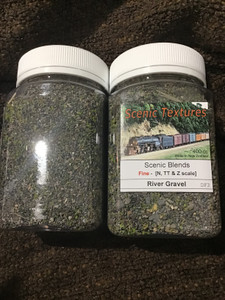 Scenic Textures #DF5 Fine Scenic Blends - River Gravel 400cc Scenic Textures #DF5 Fine Scenic Blends - River Gravel 400cc