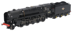 Hornby # R30133 OO Class 9F 2-10-0 92097 in BR black with late crest