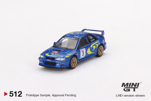 Mini GT #MGT00512-L  1/64 Subaru Impreza WRC97 Rally San Remo Mini GT #MGT00512-L  1/64 Subaru Impreza WRC97 Rally San Remo