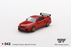 Mini GT #MGT00543-R 1/64 Tommykaira R RZ Red (Right Handle)