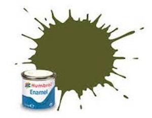 Humbrol Enamel #149 Matt Dark Green 14ml Tinlet Humbrol Enamel #149 Matt Dark Green 14ml Tinlet
