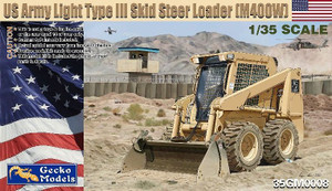 Gecko Models # 35GM008 1/35 US Army Light Type III Skid Steer Loader (M400W) Gecko Models # 35GM008 1/35 US Army Light Type III Skid Steer Loader (M400W)
