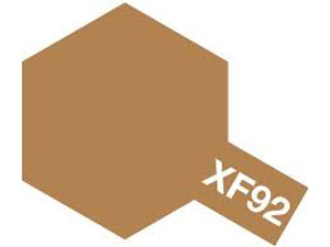 Tamiya Acrylic Paint #81792 XF-92 Flat Yellow Brown DAK 1941 Tamiya Acrylic Paint #81792 XF-92 Flat Yellow Brown DAK 1941