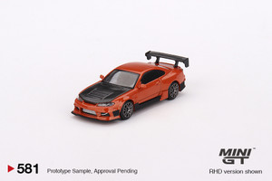 Mini GT #MGT00581 1/64 Nissan Silvia S15 D-Max-Met. Orange