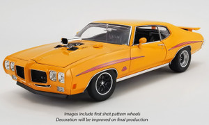 Acme # A1801215 1/18 1970 PONTIAC GTO JUDGE - DRAG OUTLAWS Acme # A1801215 1/18 1970 PONTIAC GTO JUDGE - DRAG OUTLAWS