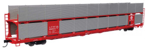Walthers Mainline # 910-8103 HO 89' Flatcar w/Bi-Level Shielded Auto Rack Walthers Mainline # 910-8103 HO 89' Flatcar w/Bi-Level Shielded Auto Rack