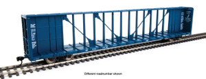 Walthers Mainline # 910-50717 HO 72' Centerbeam Flatcar w/Standard Beam Walthers Mainline # 910-50717 HO 72' Centerbeam Flatcar w/Standard Beam