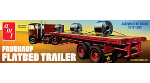 AMT #1399 1/25 Fruehauf Flatbed Trailer AMT #1399 1/25 Fruehauf Flatbed Trailer