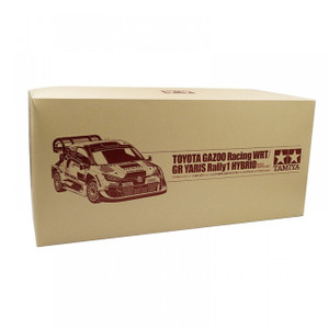 Tamiya # 51707 1/10 Toyota Gazoo WRT GR Yaris Rally 1 Hybrid Clear Body Set Tamiya # 51707 1/10 Toyota Gazoo WRT GR Yaris Rally 1 Hybrid Clear Body Set