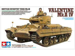 Tamiya # 35352 1/35 BRITISH INFANTRY TANK Mk.III VALENTINE Mk.II/IV Tamiya # 35352 1/35 BRITISH INFANTRY TANK Mk.III VALENTINE Mk.II/IV