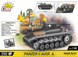 Cobi # 2718 Panzer II Ausf. A Cobi # 2718 Panzer II Ausf. A