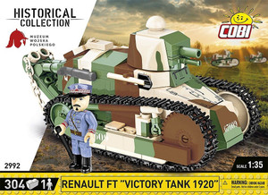 Cobi # 2992 Renault FT "Victory Tank 1920" Cobi # 2992 Renault FT "Victory Tank 1920"