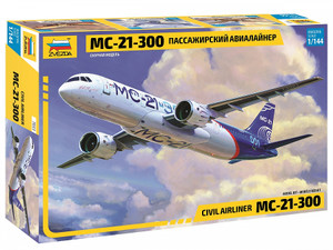Zvezda # 7033 1/144 Civil Airliner MC-21-300 Zvezda # 7033 1/144 Civil Airliner MC-21-300