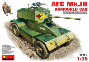 Miniart # 35159 1/35 AEC Mk.III ARMOURED CAR Miniart # 35159 1/35 AEC Mk.III ARMOURED CAR