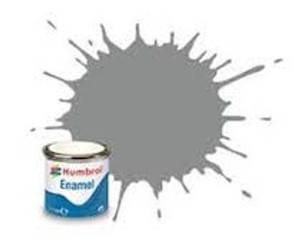 Humbrol Enamel #126 Satin US Medium Grey 14ml Tinlet Humbrol Enamel #126 Satin US Medium Grey 14ml Tinlet