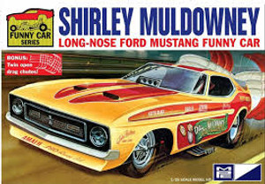 MPC #1001 1/25 Shirley Muldowney Long Nose Mustang Funny Car MPC #1001 1/25 Shirley Muldowney Long Nose Mustang Funny Car