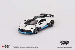 Mini GT #MGT00661 1/64 Bugatti Divo-White Mini GT #MGT00661 1/64 Bugatti Divo-White