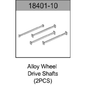 HO Speed #18401-10 Alloy Wheel Drive Shafts-2pce