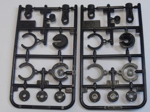 Tamiya # 9225155  TT-02B/TT02B 58568: V Parts (Yellow)