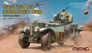 Meng # VS-010 1/35 British Rolls-Royce Armoured Car Pattern 1914/1920 Meng # VS-010 1/35 British Rolls-Royce Armoured Car Pattern 1914/1920
