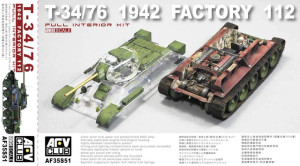 AFV Club #AF35S51 1/35 T-34/76 1942 Factory 112