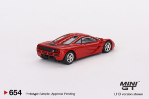 Mini GT #MGT00654 1/64 1/64 McLaren F1-Red Mini GT #MGT00654 1/64 1/64 McLaren F1-Red