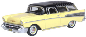 Oxford #87CN57007 1/87 1957 Chevrolet Nomad-Colonial Cream/Onyx Black Oxford #87CN57007 1/87 1957 Chevrolet Nomad-Colonial Cream/Onyx Black