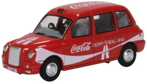 Oxford #76TX4008CC 1/76 TX4 Taxi Coca Cola Oxford #76TX4008CC 1/76 TX4 Taxi Coca Cola