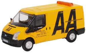 Oxford #76CUS001 1/76 Ford Transit Custom -AA Oxford #76CUS001 1/76 Ford Transit Custom -AA