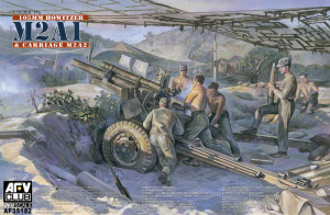AFV Club # AF35182 1/35 U.S. WWII Late Version 105mm Howitzer M2A1 & Carriage M2A2 AFV Club # AF35182 1/35 U.S. WWII Late Version 105mm Howitzer M2A1 & Carriage M2A2