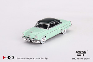 Mini GT #MGT00623 1/64 1954 Lincoln Capri-Parkland Green Mini GT #MGT00623 1/64 1954 Lincoln Capri-Parkland Green