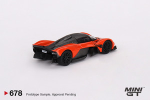 Mini GT #MGT00678 Aston Martin Valkyrie-Maximum Orange Mini GT #MGT00678 Aston Martin Valkyrie-Maximum Orange