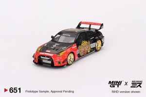 Mini GT #MGT00651 1/64 LB-Silhouette WORKS GT NISSAN 35GT-RR Ver.1 “BARONG” MINI GT x MIZU Diecast Mini GT #MGT00651 1/64 LB-Silhouette WORKS GT NISSAN 35GT-RR Ver.1 “BARONG” MINI GT x MIZU Diecast