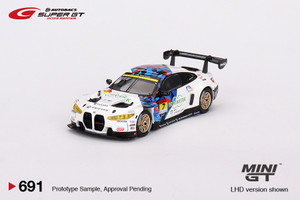 Mini GT #MGT00691 1/64 BMW M4 GT3 #7 "Studie BMW M4" BMW M Team Studie x CRS 2023 SUPER GT SERIES Mini GT #MGT00691 1/64 BMW M4 GT3 #7 "Studie BMW M4" BMW M Team Studie x CRS 2023 SUPER GT SERIES