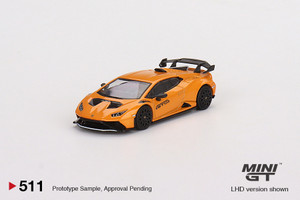 Mini GT #MGT00511 1/64 Lamborghini Huracán STO Arancio Borealis Mini GT #MGT00511 1/64 Lamborghini Huracán STO Arancio Borealis