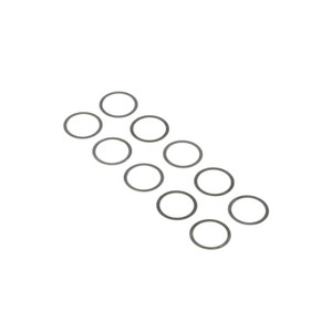 Team Losi Racing # TLR236006 10 x 14mm Shims, 0.1mm and 0.2mm (5 each)