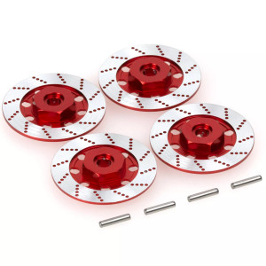 Toxic RC# RED Disc Brake 12mm Hex (4) Toxic RC# RED Disc Brake 12mm Hex (4)