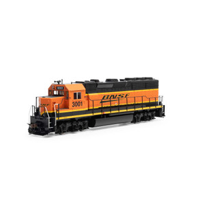 Athearn # ATH18262 HO GP40-2 Locomotive, BNSF #3001 Athearn # ATH18262 HO GP40-2 Locomotive, BNSF #3001