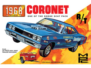 MPC #975 1/25 1968 Dodge Coronet R/T with Trailer MPC #975 1/25 1968 Dodge Coronet R/T with Trailer