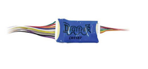 Digitrax # DH187D Series 7 Mobile DCC Control Decoder Digitrax # DH187D Series 7 Mobile DCC Control Decoder