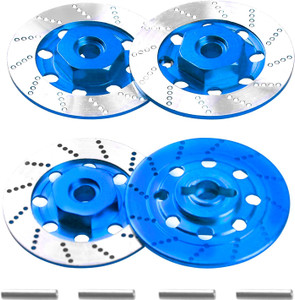 Toxic RC# Blue Disc Brake 12mm Hex (4) Toxic RC# Blue Disc Brake 12mm Hex (4)