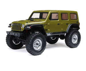 Axial #AXI00002V3T4 1/24 SCX24 Jeep Wrangler JLU 4X4 Rock Crawler Brushed RTR Green Axial #AXI00002V3T4 1/24 SCX24 Jeep Wrangler JLU 4X4 Rock Crawler Brushed RTR Green