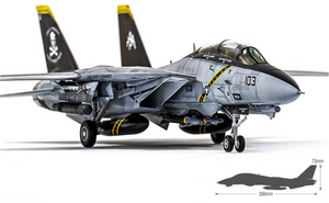 Academy 12578  1/72 F-14B VF-103 Jolly Rogers Model Kit