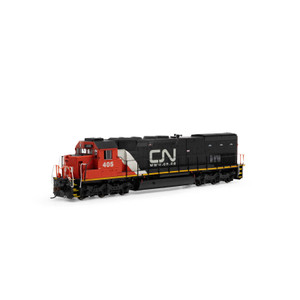 Athearn # ATH86975 HO SD45T-2 Locomotive with DCC & Sound, Canadian National #405 Athearn # ATH86975 HO SD45T-2 Locomotive with DCC & Sound, Canadian National #405